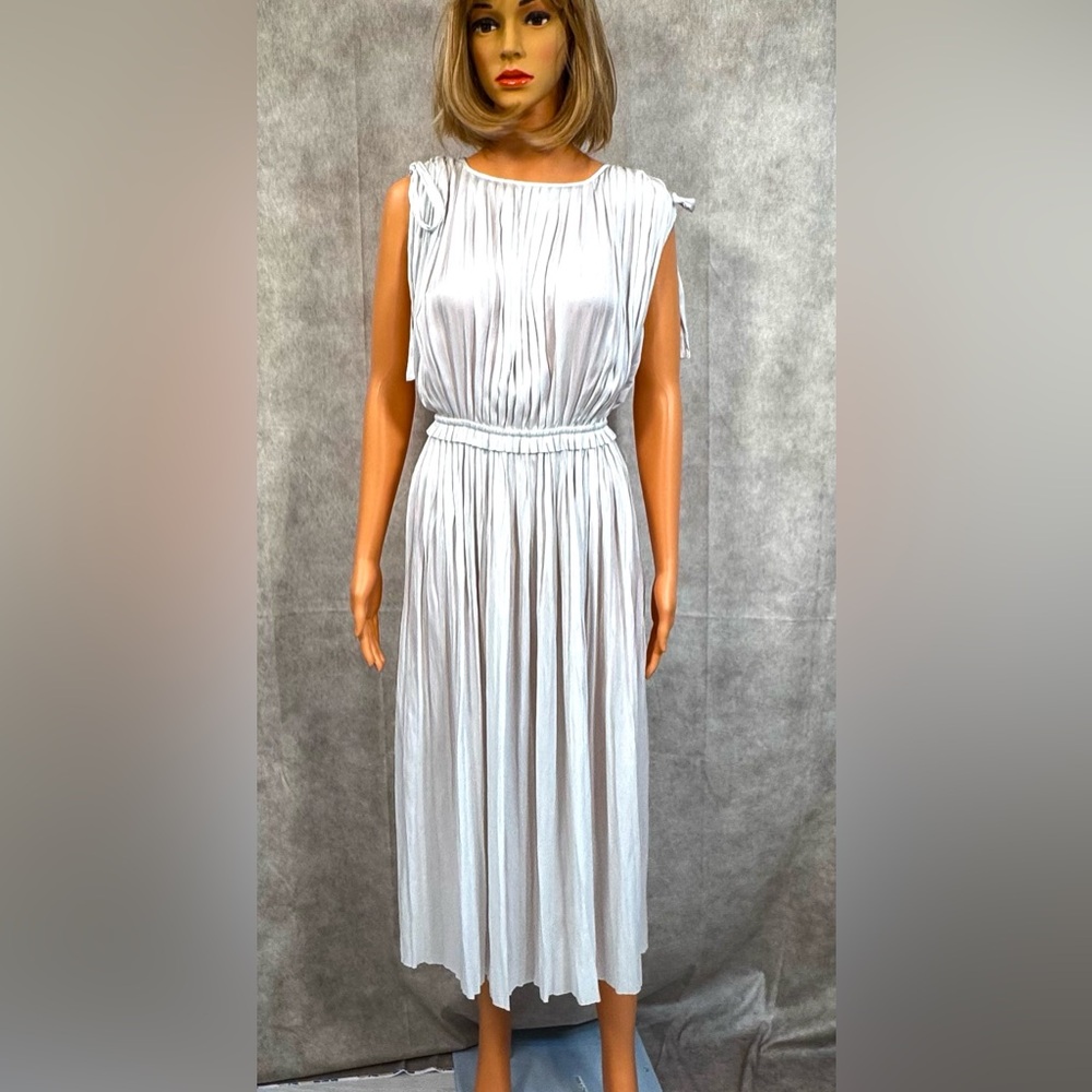 Ulla Johnson ~ Greek Goddess Ivory Sleeveless Cowl Neck Midi Dress